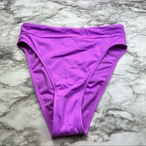 ❤️ Stoney Clovers High-waist Ribbed Bikini Bottom